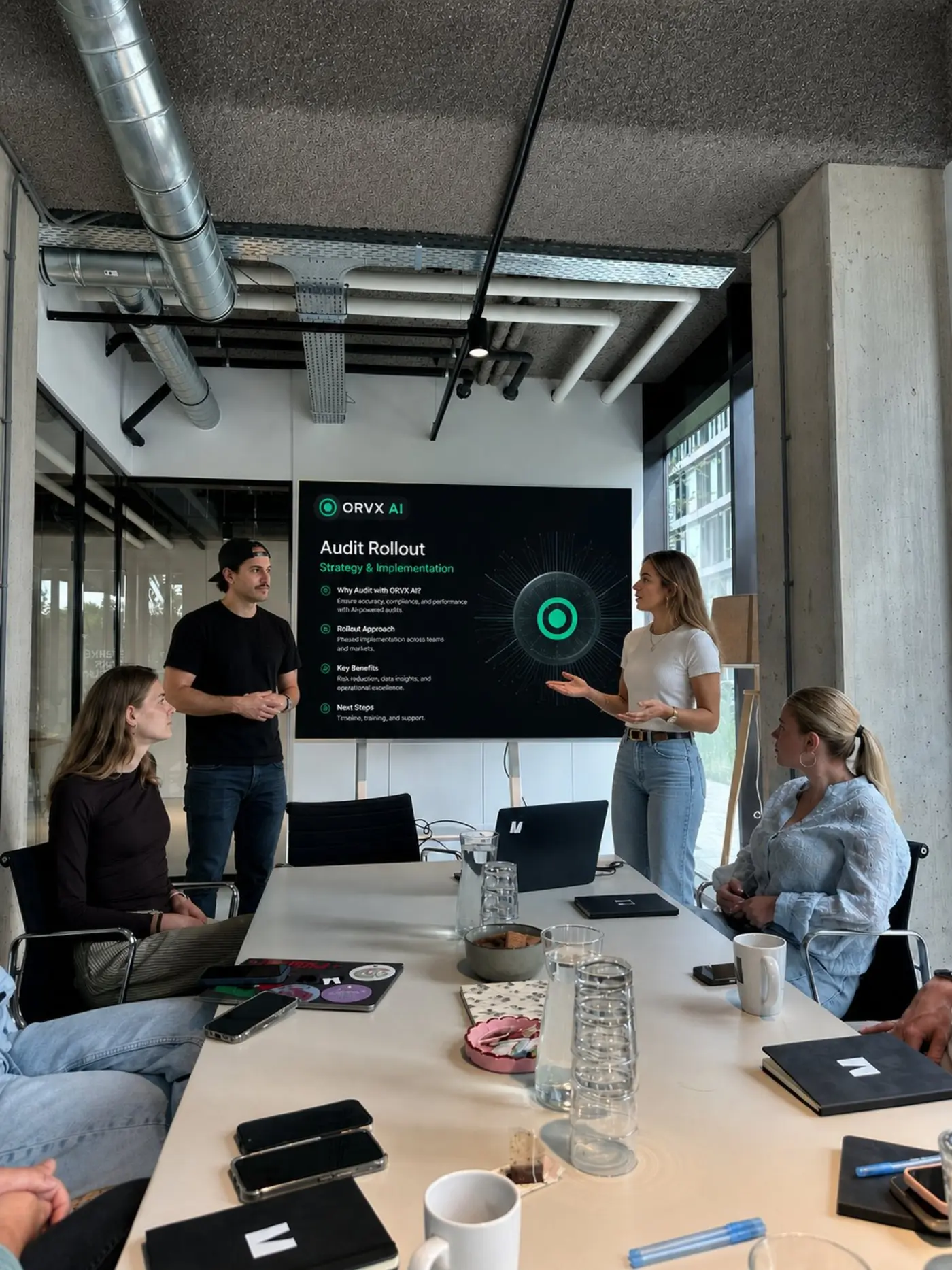 ORVX AI audit meeting