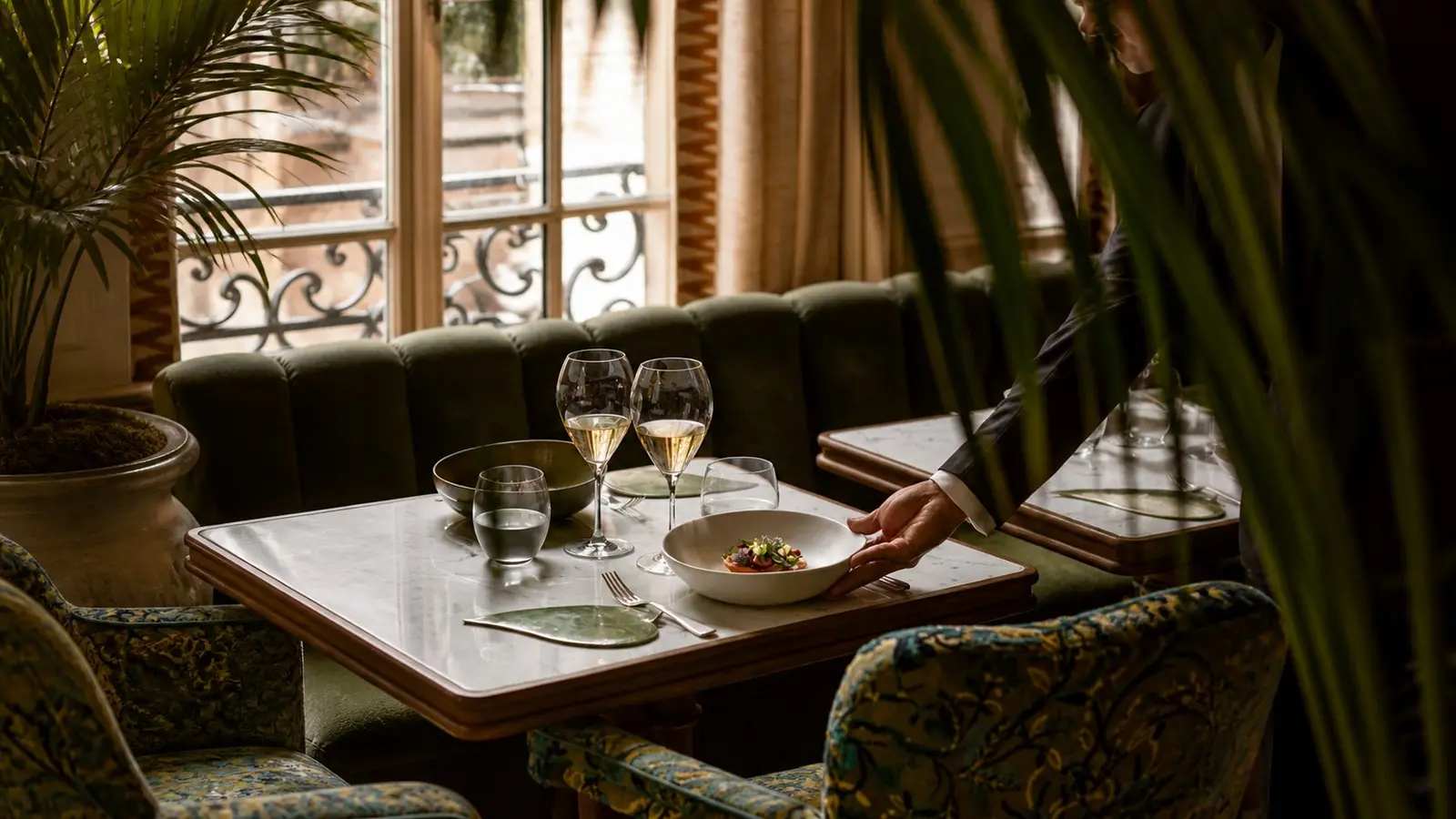 ORVX AI fine dining restaurant