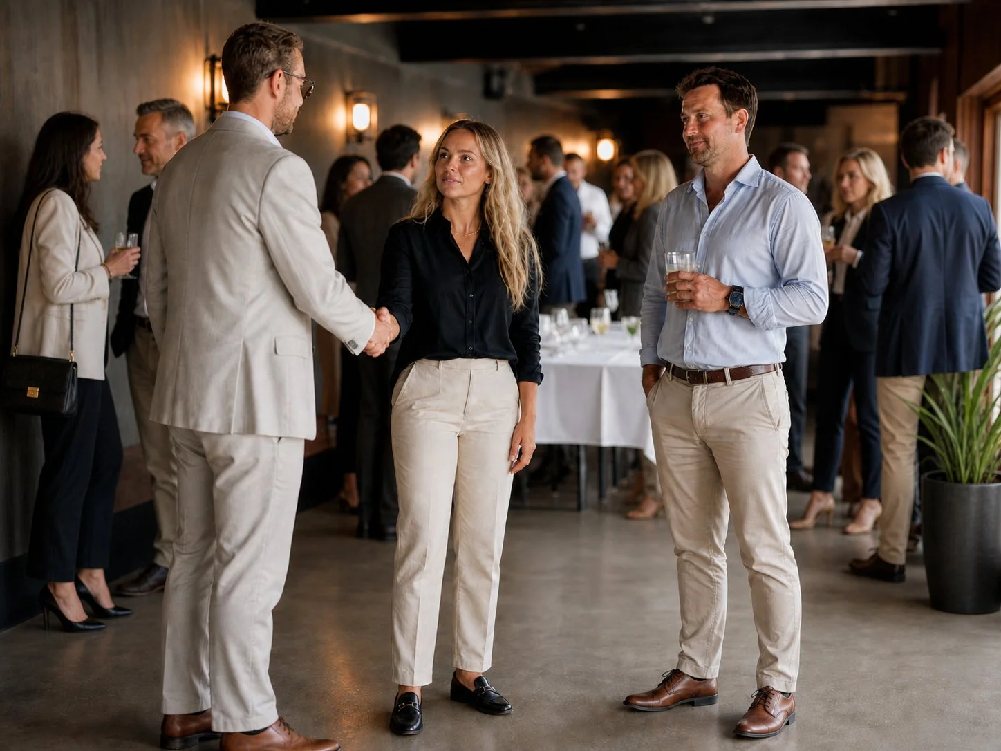 ORVX AI professional networking event