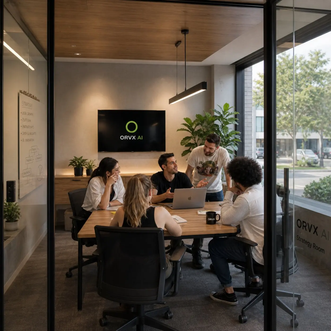 ORVX AI boardroom